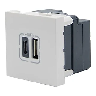 ÇETİNKAYA P08 01 02 P08 01 02 5v 1100 mA kendinden USB çıkışlı priz A Tipi (temsili görsel)