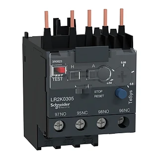 Schneider Electric LR2K0305 TeSys K - Diferansiyel Termal Aşırı Yük Röleleri - 0,54...0,8 A - Sınıf 10A
