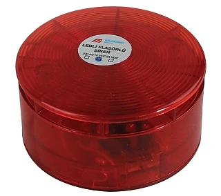 Mutlusan 102 111 000012 Ledli Flaşörlü Elektronik Siren 12V. (temsili görsel)