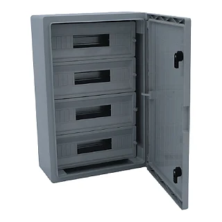 ÇETİNKAYA ÇP 5105 ÇP 5105 40x60x20 ABS Pano 4×17 Opak Kapaklı (temsili görsel)