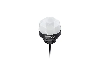 EMAS IF3P024OS30-1 IF Serisi Çok Renkli 24V DC 1mt Kablolu Sabit PNP PLC Uyumlu M30 Vidalı LED İkaz 50mm