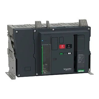 Schneider Electric MTZ210_H12E4PMFHH Devre Kesici, MasterPacT MTZ2 10H1 Sabit, 4P, 1000A, 66KA/440VAC, MicroLogic 2.0E Aktif, Manuel