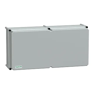 Schneider Electric NSYPLSC3672AG PLS kutusu, polyester arka, opak PC kapağı IP66 36x72x23cm