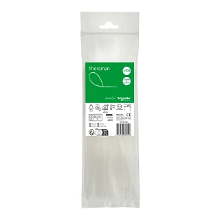 Schneider Electric IMT46409 Thorsman, Kablo bağı 200x2.5mm, Şeffaf