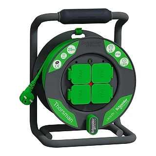 Schneider Electric IMT33145 Thorsman, Klasik Kablo Makarası 25m IP44 HO5 3G1.5 Kablo Topraksız