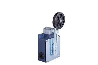 EMAS L54K16MEL123 L54 Metal Gövde 50 mm Lastik Ayarlanabilir Kollu Makara Ani Hareketli 2* (1NC+1NO ) Sınır Şalter