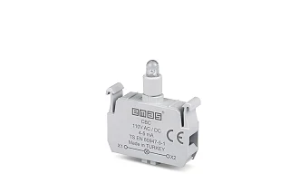 EMAS CBC Yedek LED'li 110V DC Beyaz Sinyal Blok