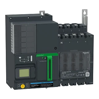 Schneider Electric TA25D4L2004TPE TransferPacT Active Otomatik, 200A, 400V, 4P, LCD, 250A kasa için (temsili görsel)