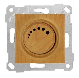 Mutlusan 2200 440 0258 Rita Mek+Tuş RL Işıklı Dimmer 600W Meşe