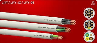 MEKAS 73002 Mekas LIYY Sinyal Kablosu (PVC, ekransız) (temsili görsel)