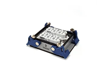 EMAS EBM612PM44 Metal 12 Kontak Makine Tipi Priz 35A Alttan Girişli 4 Mandallı Çok Kontaklı