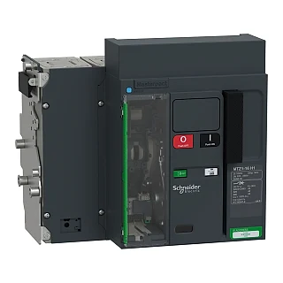 Schneider Electric MTZ116_H12E4PMDHH Devre Kesici, MasterPacT MTZ1 16H1 Çekmeceli, 4P, 1600A, 42KA/440VAC, MicroLogic 2.0E Aktif, Manuel