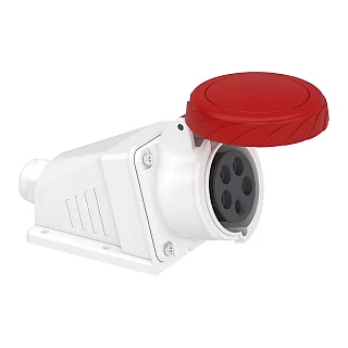 Schneider Electric PKF16W735 PratiKa Eğik Duvar Prizi - vidalı bağlantı- 5*16A - 3P + N + E - 380...415 V AC