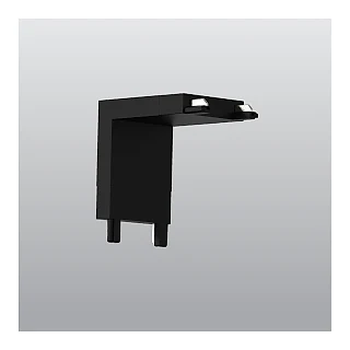 ACK AD45-97200 ACK Sıva Üstü 48V Slim Magnetik LED Ray 90°Dikey Bağlantı Aparatı