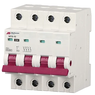 Mutlusan MTS10-4001C 10kA 4P 1A C Tipi Otomatik Sigorta (temsili görsel)