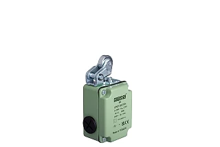 EMAS L1K23MIM111 L1 Metal Gövde 22 mm Metal Makaralı Manivela Yavaş Hareketli 1NO+1NC Sınır Şalter