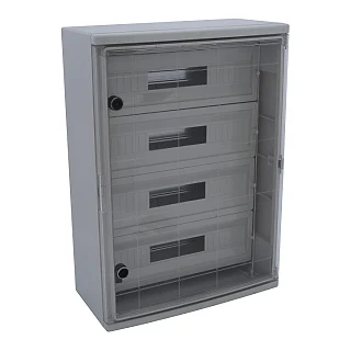 ÇETİNKAYA ÇP 5116 ÇP 5116 50x70x24,5 ABS Pano 4×22 Şeffaf Kapaklı (temsili görsel)
