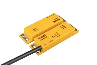 EMAS SMB10LC2-B15 Plastik Sol Çıkış 1NC+1NO 5mm 2m Kablolu 78 mm Manyetik Kapı Switch