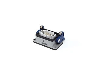 EMAS EBM06FM42 Metal 6 Kontak Makine Tipi Fiş 16A Alttan Girişli 2 Mandallı Çok Kontaklı