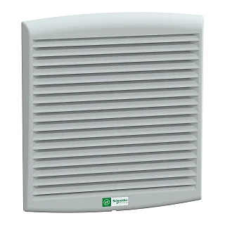 Schneider Electric NSYCVF300M230PF ClimaSys zorla havl. IP54, 300m3/sa, 230V, çıkış ızgaralı ve G2 filtreli