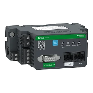 Schneider Electric LTMTPBD Motor Yönetim ana ünitesi, TeSys Tera, Profibus DP, 4 giriş ve 3 çıkış, Besleme gerilimi 24 VDC