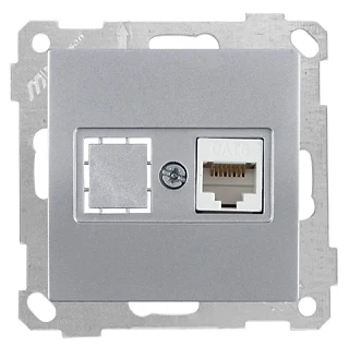 Mutlusan 2100 140 0182 Data Prizi 1*RJ45 CAT6 İnox
