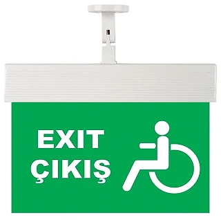 Mutlusan 102 038 000859 CEXA-8-59 Exıt-Acil Aydınlatma Armatürü