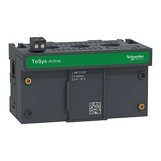 Schneider Electric LTMTCT25T Sensör modülü, TeSys Tera, yatay CT 2.5...25 A, G110 mm, toprak kaçağı CT girişli, motor yönetimi