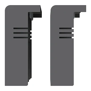 ABB 1SDA105018R1 LTC XT5 3p TERMINAL COVERS LOW 2pcs Aksesuarı