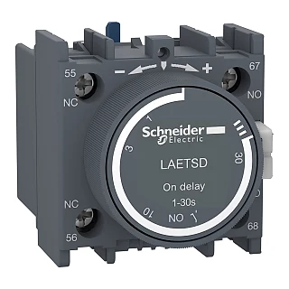 Schneider Electric LAETSD Easy TeSys - zaman gecikmesi - açma gecikmesi - 1 NA + 1 NK