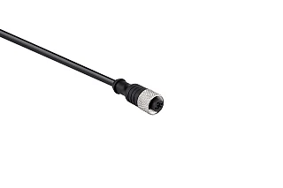 EMAS SKM12P3YXP2 PUR Kablo 2m M12*3 Dişi M12 Kablolu Konnektör (temsili görsel)