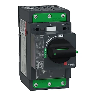 Schneider Electric GV4L02N Manyetik devre kesici, TeSys GV4, 3P, 2 A, Icu 50 kA, EverLink terminal