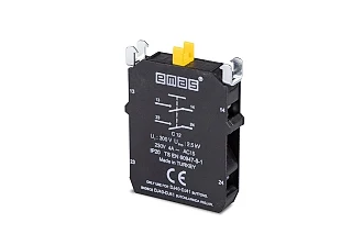 EMAS C12 Yedek 2NO Kontak Blok (Joystik)