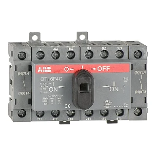 ABB 1SCA104831R1001 OT16F4C Transfer Şalteri (I-0-II)