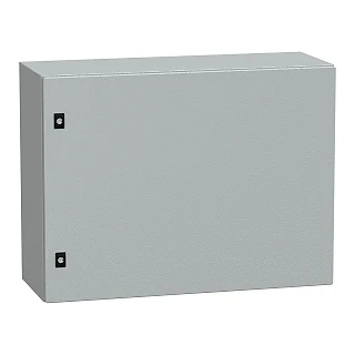 Schneider Electric NSYCRN68300 Spacial CRN düz kapı, montaj plakasız. H600xW800xD300 IP66 IK10 RAL7035