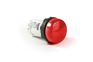 EMAS MBSP220K MB Serisi Plastik LED'li 230V AC Kırmızı 22 mm Sinyal