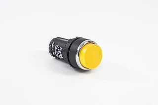 EMAS MB100HS MB Serisi Plastik 1NO Yaylı Çıkık Sarı 22 mm Buton