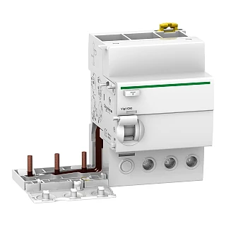 Schneider Electric A9V41363 Vigi iC60 - toprak kaçağı eklenti bloğu - 3P - 63A - 30mA - AC tipi (temsili görsel)