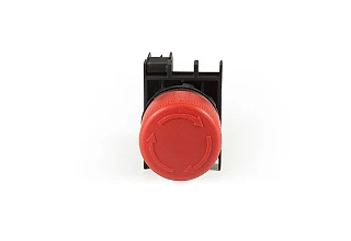 EMAS B200E30 B Serisi Plastik 1NC Acil Stop 30 mm Çevirmeli Kırmızı 22 mm Buton