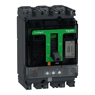 Schneider Electric C16N32D160 ComPacT Şalter NSX160N 50kA AC 3P3D 160A 2.2