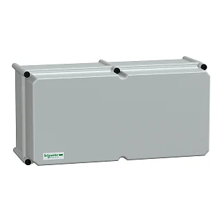 Schneider Electric NSYPLSC2754AG PLS kutusu, polyester arka, opak PC kapağı IP66 27x54x23cm