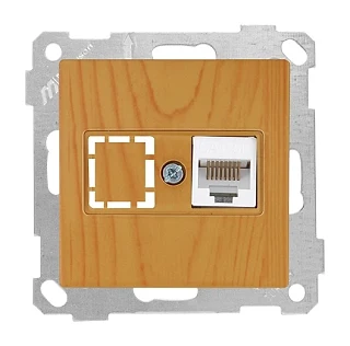 Mutlusan 2100 136 0158 Data Prizi 1*RJ45 CAT5E Meşe