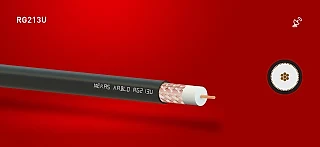 MEKAS 50740 Mekas RG213/U 50 Ohm Koaksiyel Kablo (PVC) (temsili görsel)