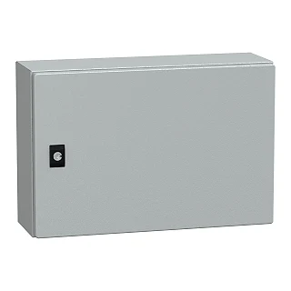 Schneider Electric NSYCRN345150 Spacial CRN montaj plakasız düz kapı. Y300xG450xD150 IP66 IK10 RAL7035.