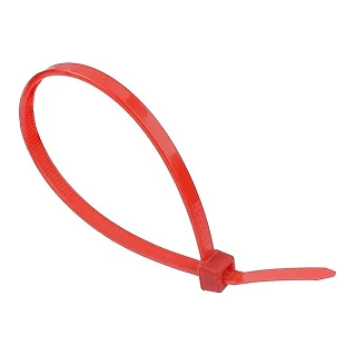 KSN KCT - 100 M Kırmızı Kırmızı kablo bağı (temsili görsel)