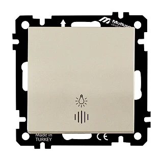 Mutlusan 2270 417 0190 EP-Işıklı Çağırma 220V Klipsli Saten