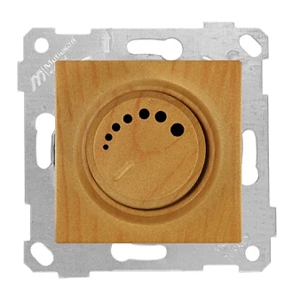 Mutlusan 2200 444 0258 Rita Mek+Tuş RL Işıklı Dimmer 1000W Meşe