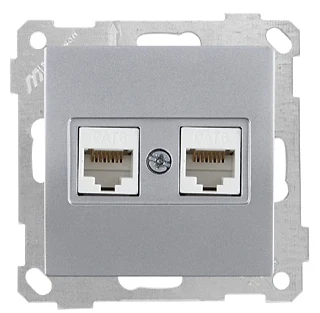 Mutlusan 2100 141 0182 Data Prizi 2*RJ45 CAT6 İnox
