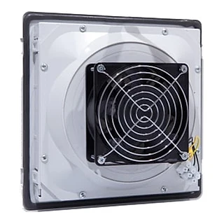 ÇETİNKAYA V01 260 007 V01 260 007 260×260 120x120x38 24V DC 132M3/H Kapasiteli Fanlı Menfez