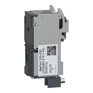 Schneider Electric G20-25UVR415AC Aksesuar, GoPact Şalter 200-250 Düşük Gerilim Bobini (MN) AC 415V